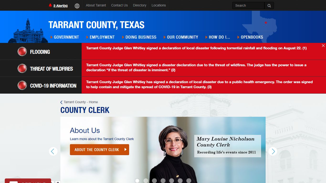 County Clerk - Tarrant County TX